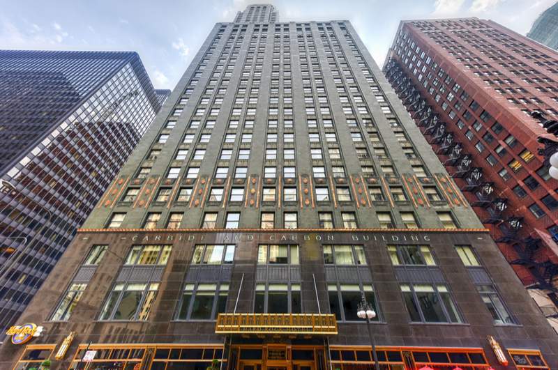 The Carbide and Carbon Building in Chicago