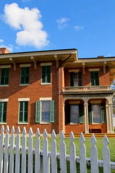 the former home of the 18th President Ulysses S Grant